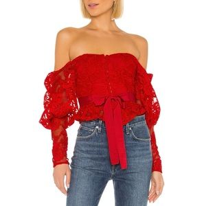 Lace Corset Donna Top NWOT